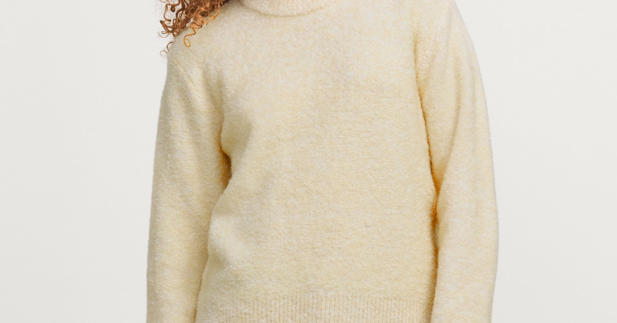 Jack & Jones Jxleslie Sciarpa Donna, Morbida E Calda, Con Orlo A Pelo Lungo, Invernale