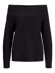 JJXX JXMINKA Top de malha -Black - 12264129