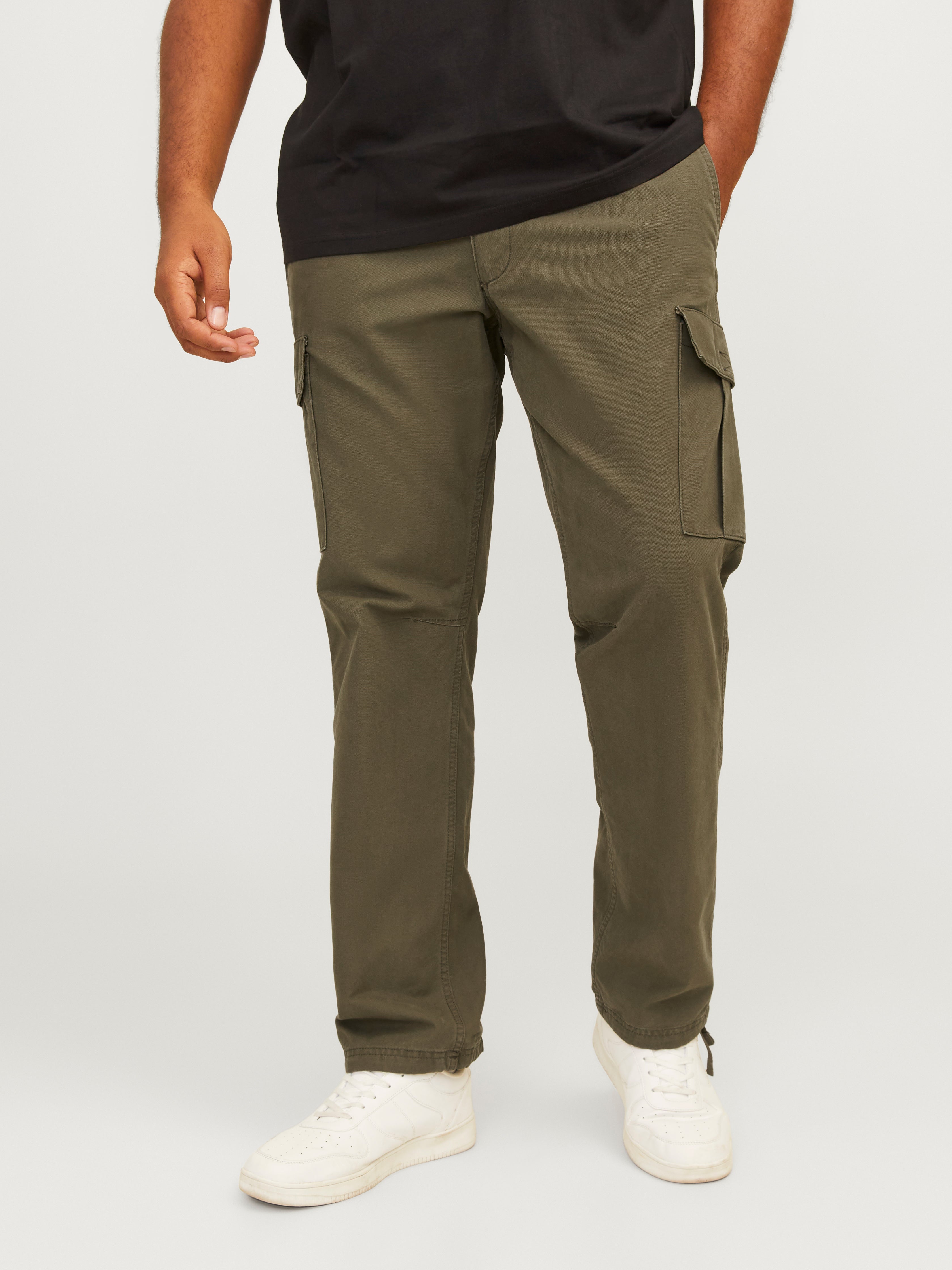 Thumbnail - Plus Size Loose Fit Relaxed Fit Hosen