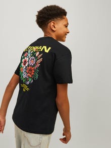 Jack & Jones Stampato T-shirt Junior -Black - 12264191
