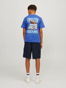 Jack & Jones T-shirt Stampato Per Bambino -Dazzling Blue - 12264191