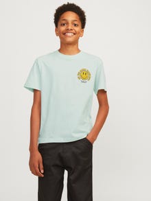 Jack & Jones Spausdintas raštas Marškinėliai For boys -Skylight - 12264218