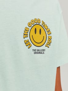 Jack & Jones Printed T-shirt For boys -Skylight - 12264218