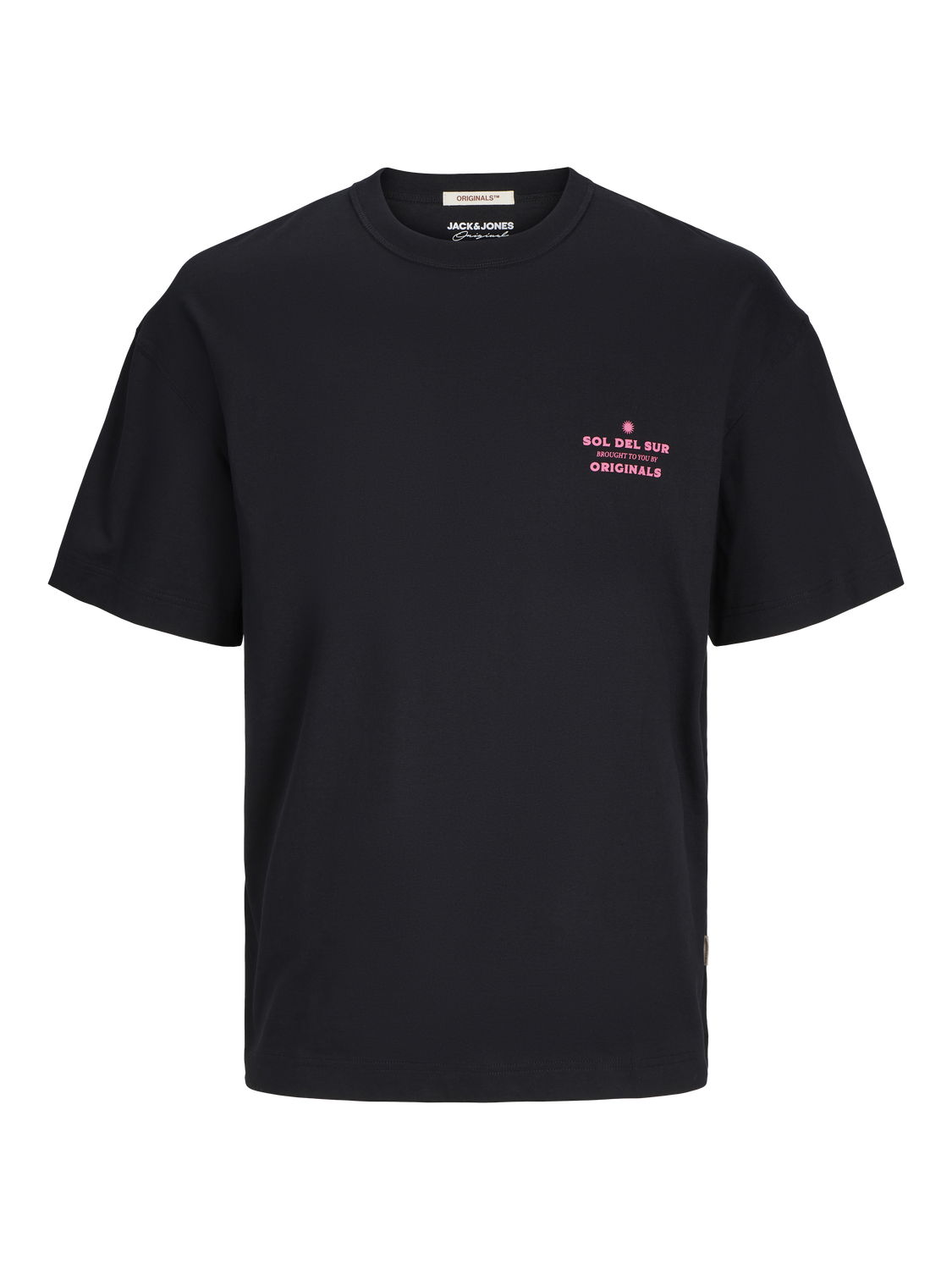 Jack & Jones T-shirt Estampar Para meninos -Black - 12264219