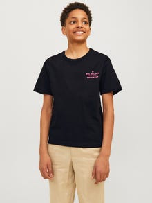Jack & Jones Bedrukt T-shirt Voor jongens -Black - 12264219