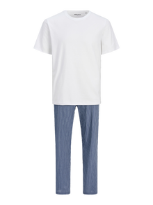 Jack & Jones Confezione da 2 Set da notte Junior -White - 12264244
