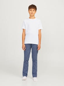 Jack & Jones 2-pakuotės Pižamos komplektas Jaunimui -White - 12264244