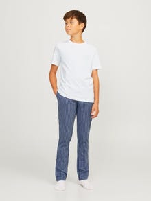 Jack & Jones 2-pakuotės Pižamos komplektas Jaunimui -White - 12264244