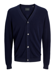 Jack & Jones Sima Kötött kardigán -Maritime Blue - 12264256