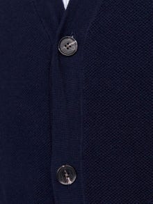 Jack & Jones Knitted cardigan -Maritime Blue - 12264256