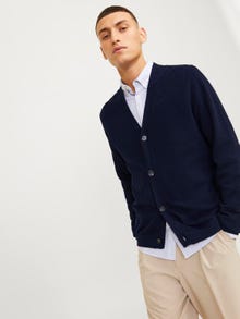 Jack & Jones Sima Kötött kardigán -Maritime Blue - 12264256