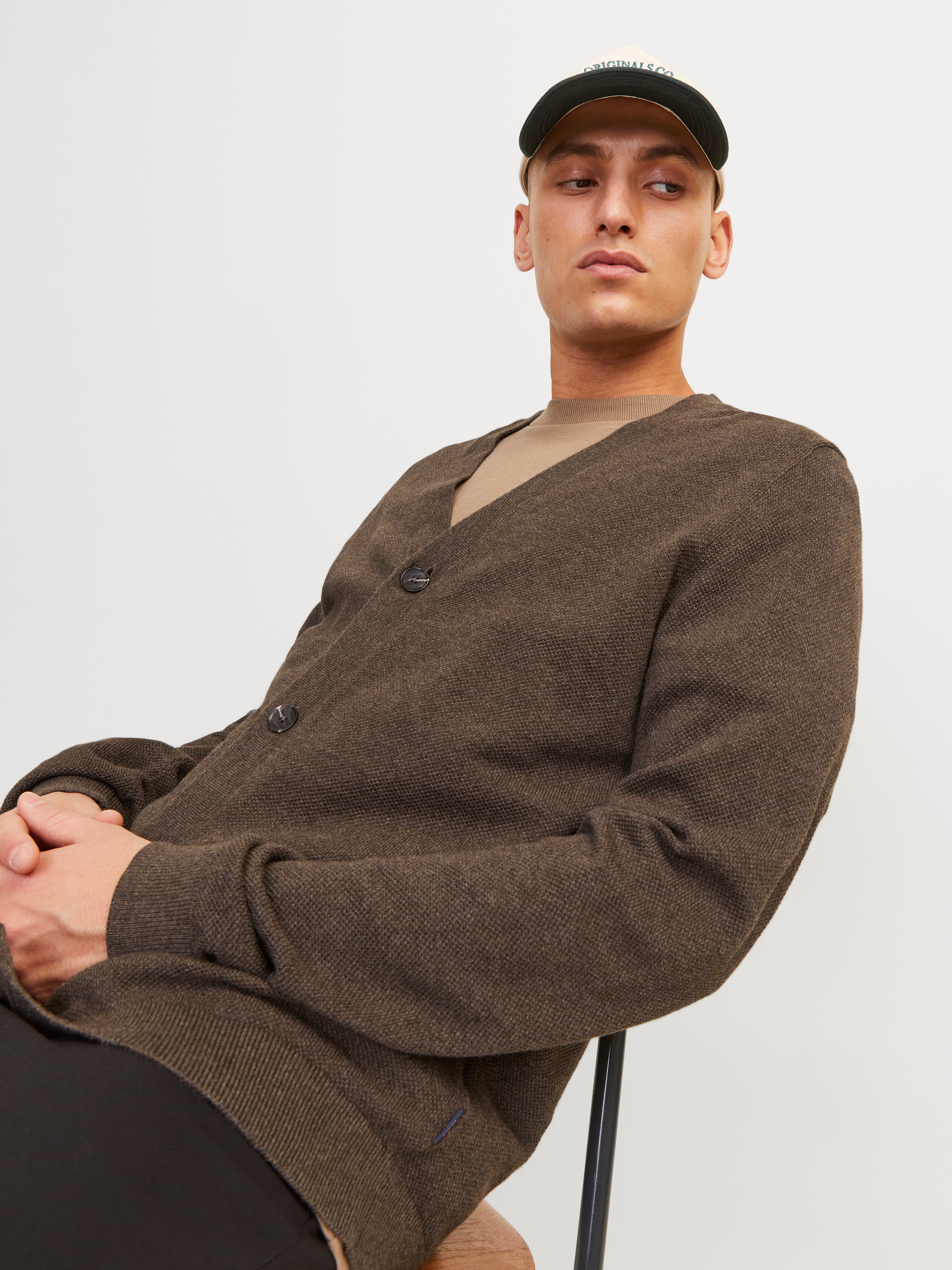 30% Rabatt auf Einfarbig Strickjacke | Jack & Jones®
