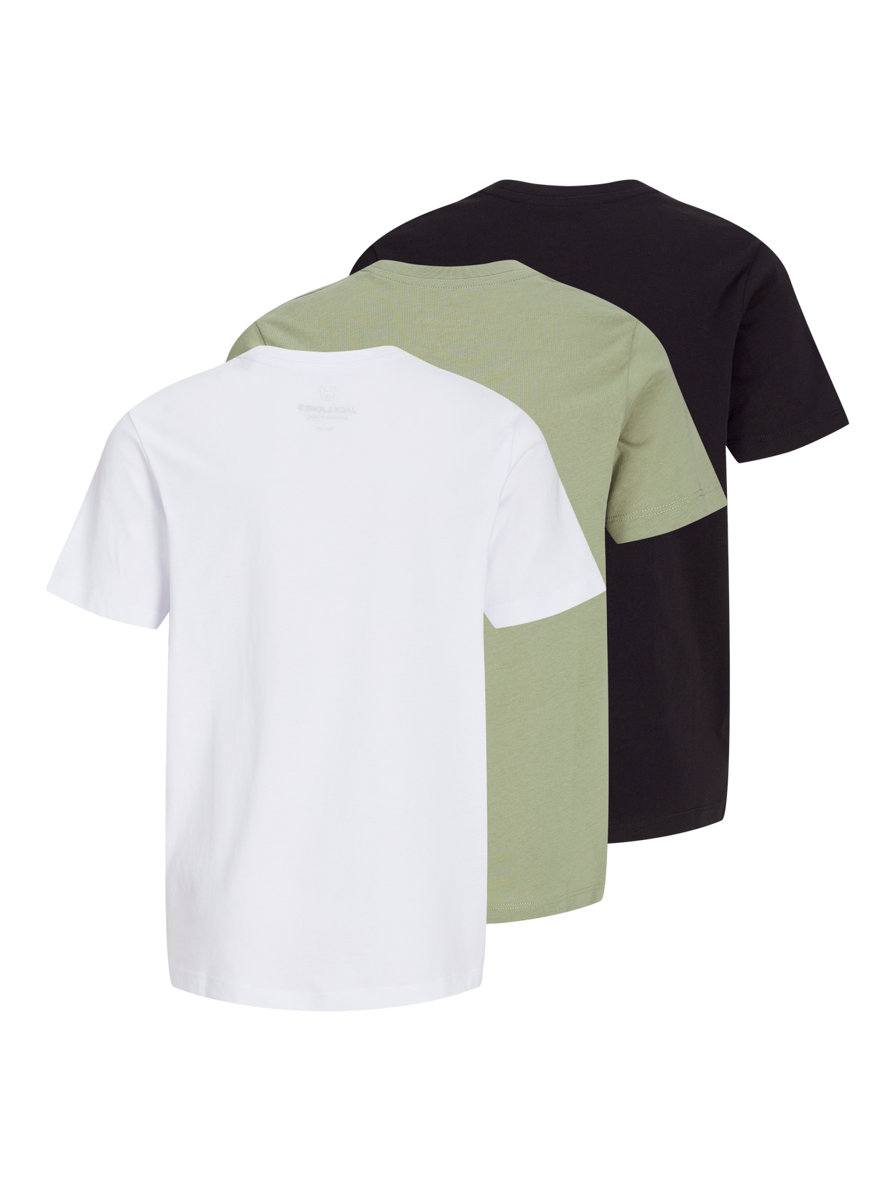 Jack & Jones 3-pakuotės Logotipas Marškinėliai For boys -Desert Sage - 12264264