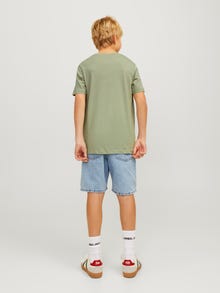 Jack & Jones 3-pack Logo T-shirt For boys -Desert Sage - 12264264