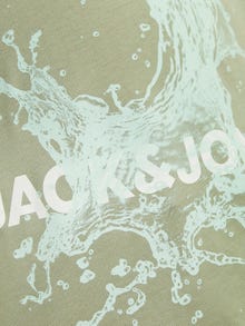 Jack & Jones 3-pak Logo T-shirt Til drenge -Desert Sage - 12264264
