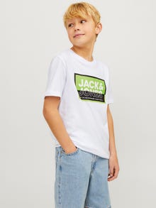 Jack & Jones 2-pack Logo T-shirt For boys -Black - 12264266