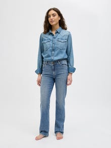 JJXX JXNICE SL-STR MW C8164 JEANS DNM NOOS -Medium Blue Denim - 12264437