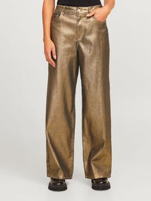 JJXX JXTOKYO MIKEA WIDE HW SHINY JEANS DNM -Medium Blue Denim - 12264457