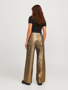 JJXX JXTOKYO MIKEA WIDE HW SHINY JEANS DNM -Medium Blue Denim - 12264457