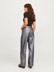 JJXX JXTOKYO MIKEA WIDE HW SHINY JEANS DNM -Medium Blue Denim - 12264457
