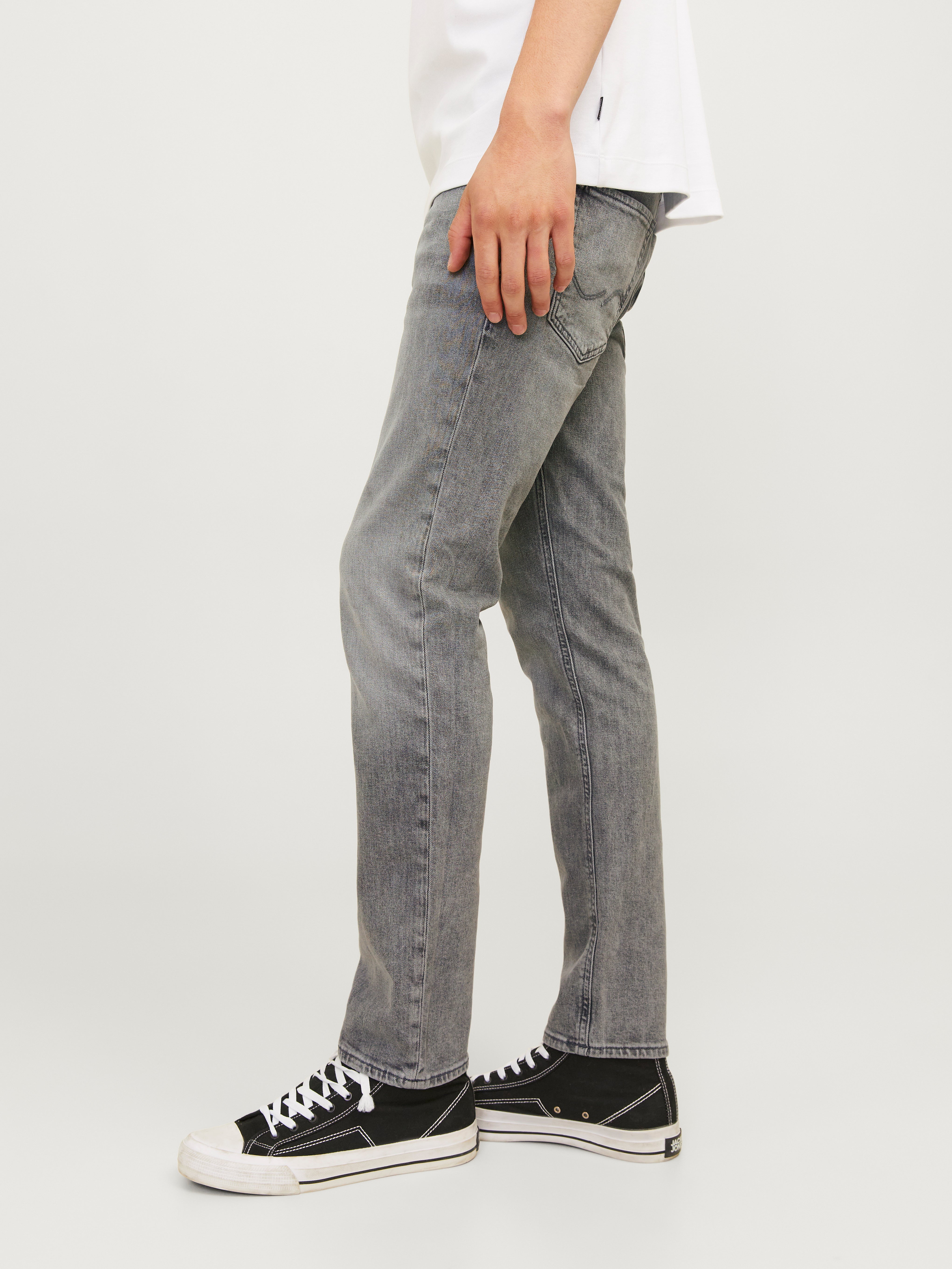 Jack & Jones JJICLARK JJORIGINAL AM 413 Vaqueros Corte regular -Grey Denim - 12264490