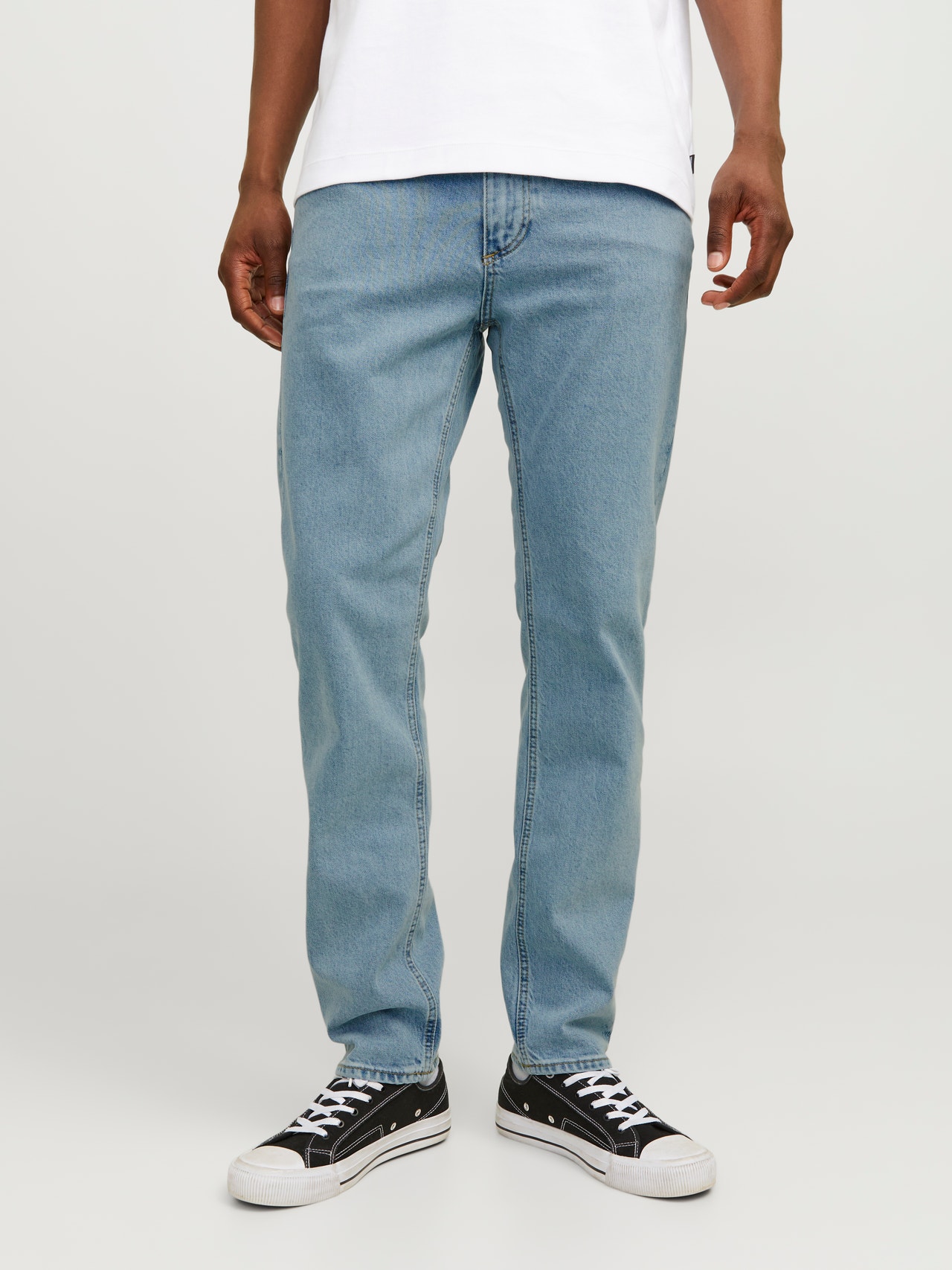 Jack & Jones JJIMIKE JJEVAN AM 495 Tapered fit jeans -Blue Denim - 12264495