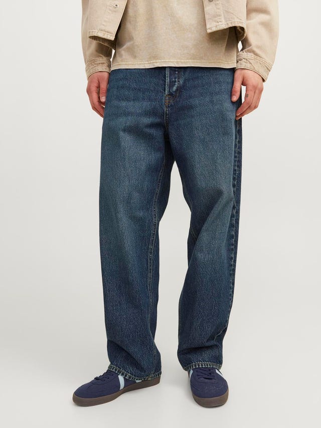 Jack And Jones JJIALEX JJORIGINAL AKM 910 JNR Baggy Fit Jeans
