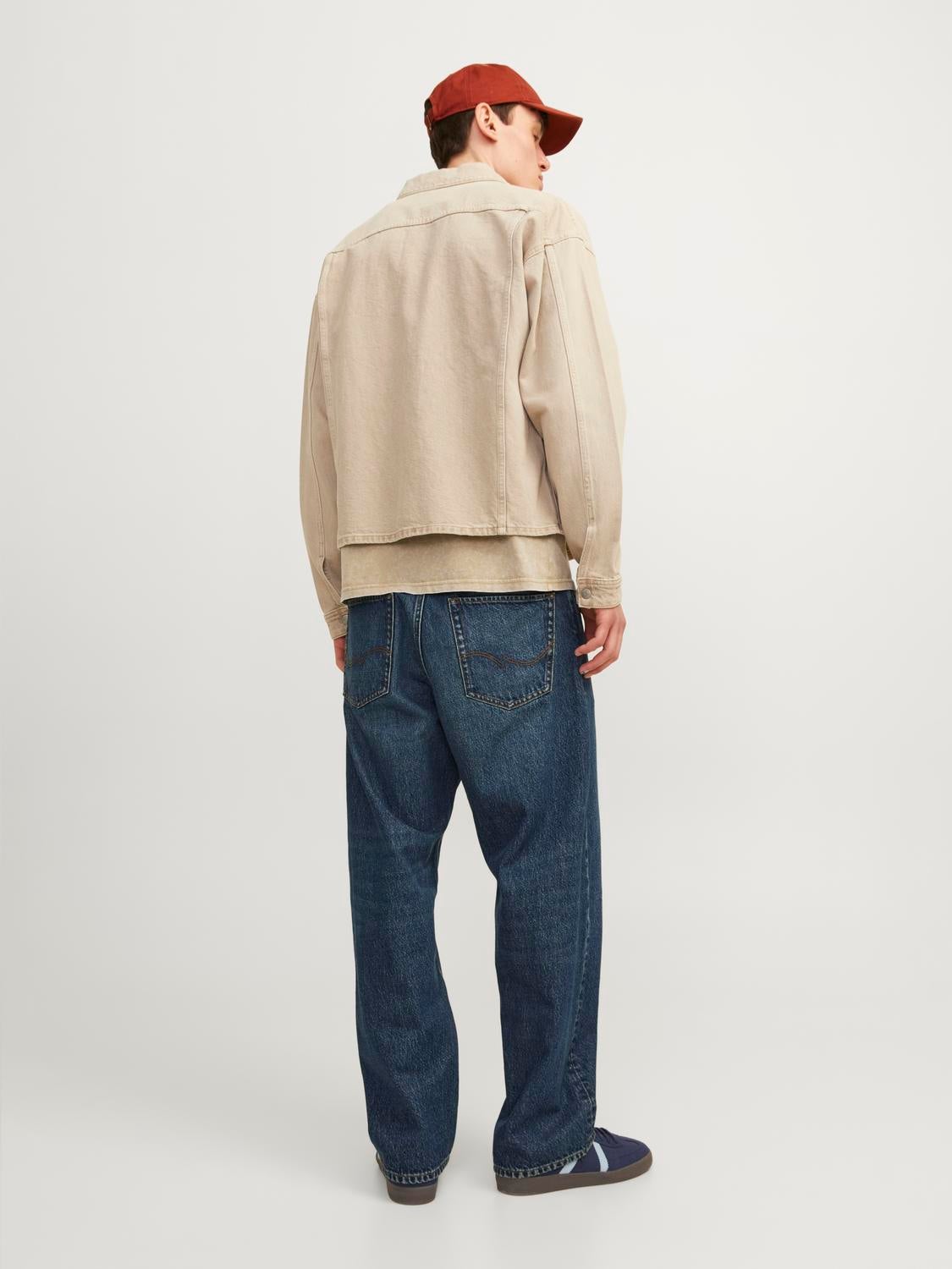 Jack & Jones JJIALEX JJORIGINAL SBD 343 Jean coupe baggy fit -Blue Denim - 12264550