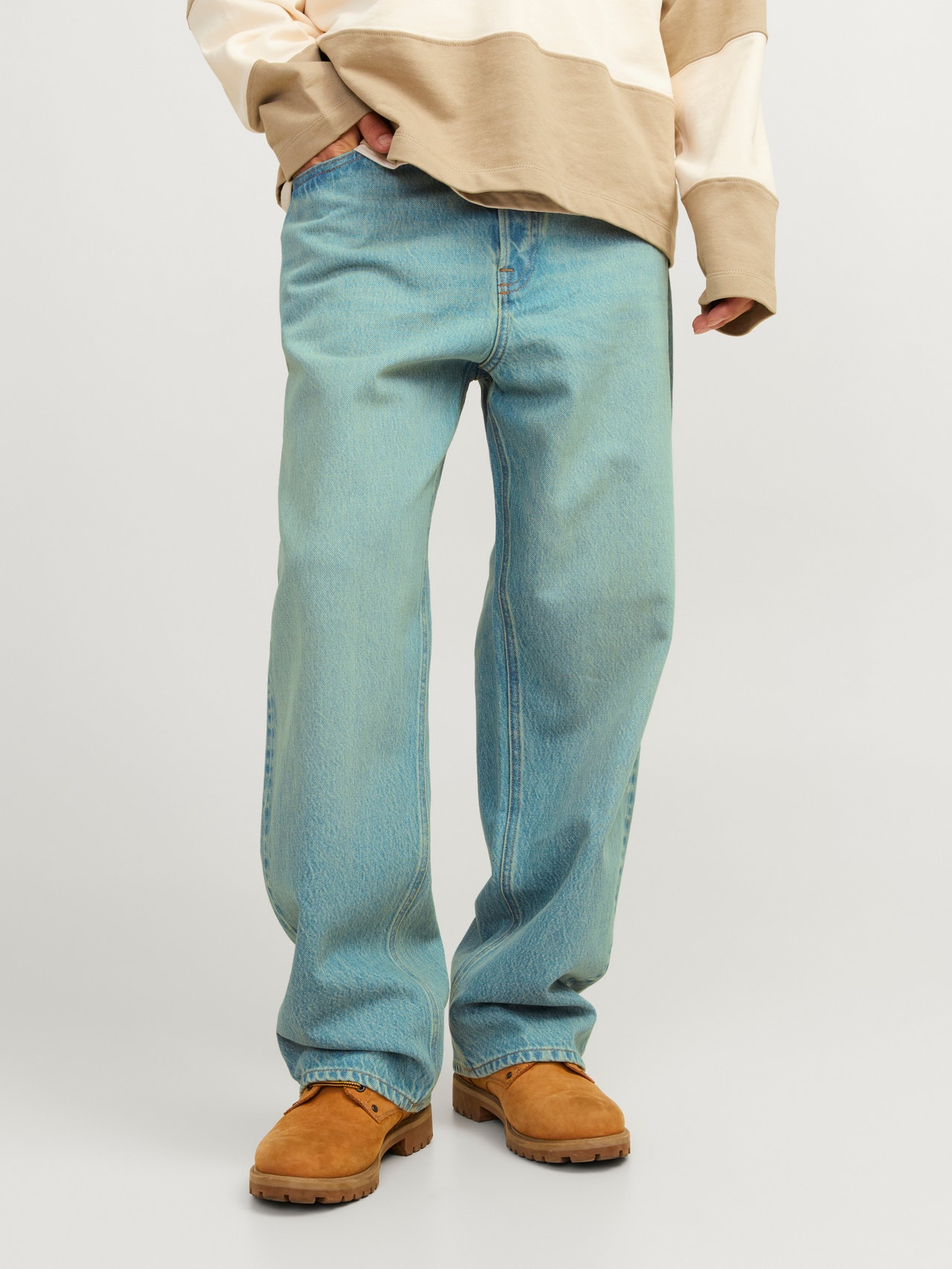 Jack & Jones JJIALEX JJORIGINAL SBD 342 Baggy fit jeans -Blue Denim - 12264553