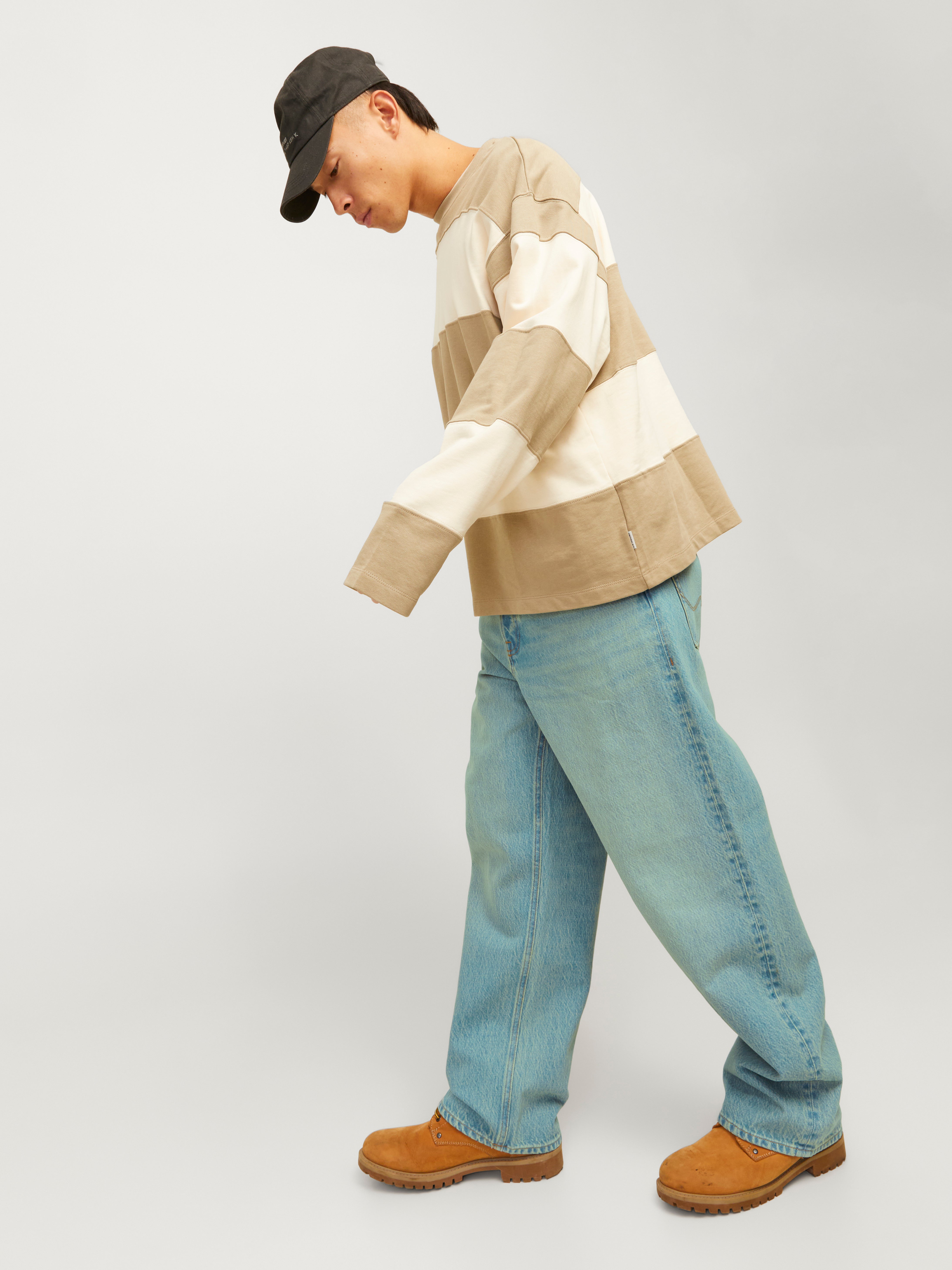 Jack & Jones JJIALEX JJORIGINAL SBD 342 Baggy fit jeans -Blue Denim - 12264553