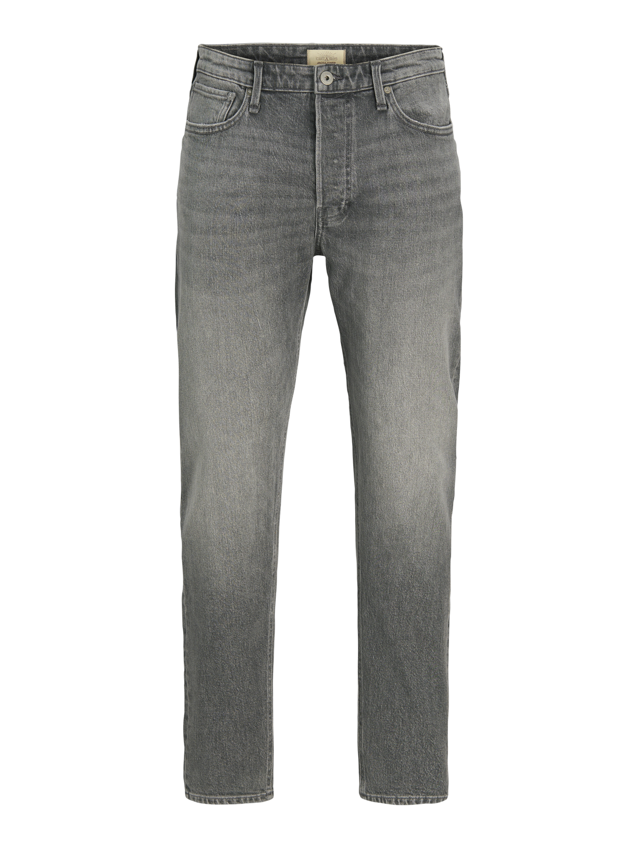 Jack & Jones JJIERIK JJCOOPER SBD 512 W/O BREAKS Jeansy o Krój tapered -Grey Denim - 12264557