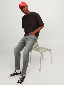 Jack & Jones JJIERIK JJCOOPER SBD 512 W/O BREAKS Tapered fit jeans -Grey Denim - 12264557