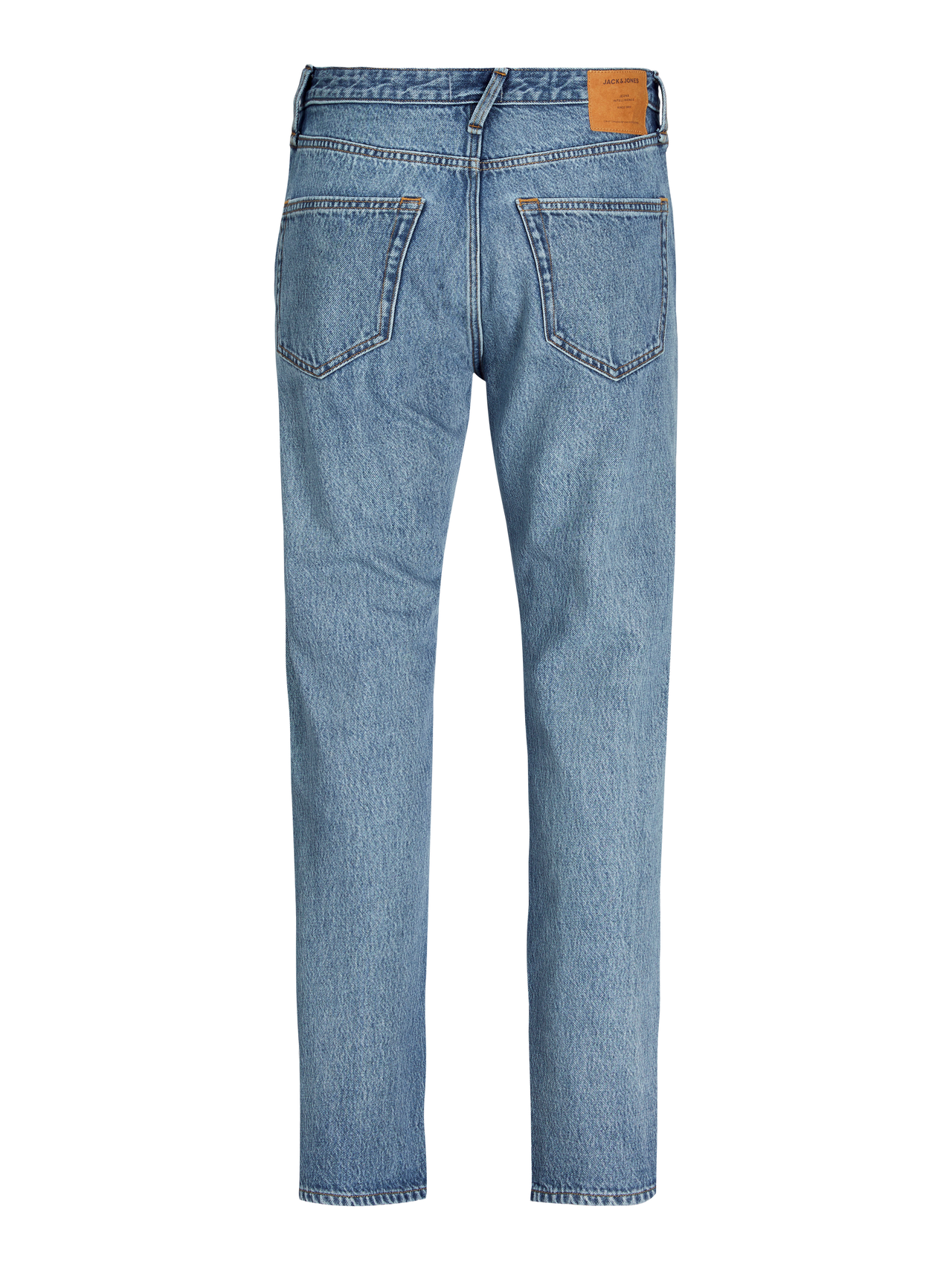 Jack & Jones JJICHRIS JJCOOPER LIGHT BLUE Relaxed Fit Jeans -Blue Denim - 12264561