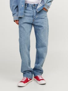 Jack & Jones JJICHRIS JJCOOPER SBD 350 Laisvo kirpimo džinsai -Blue Denim - 12264561