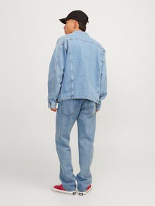 Jack & Jones JJICHRIS JJCOOPER SBD 350 Laisvo kirpimo džinsai -Blue Denim - 12264561