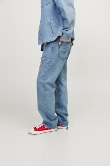 Jack & Jones JJICHRIS JJCOOPER SBD 350 Laisvo kirpimo džinsai -Blue Denim - 12264561