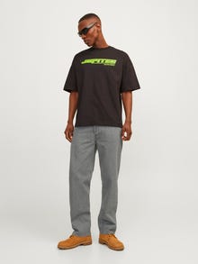 Jack & Jones JJIEDDIE JJORIGINAL SBD 731 Loose fit jeans -Grey Denim - 12264564