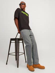 Jack & Jones JJIEDDIE JJORIGINAL SBD 731 Loose fit jeans -Grey Denim - 12264564