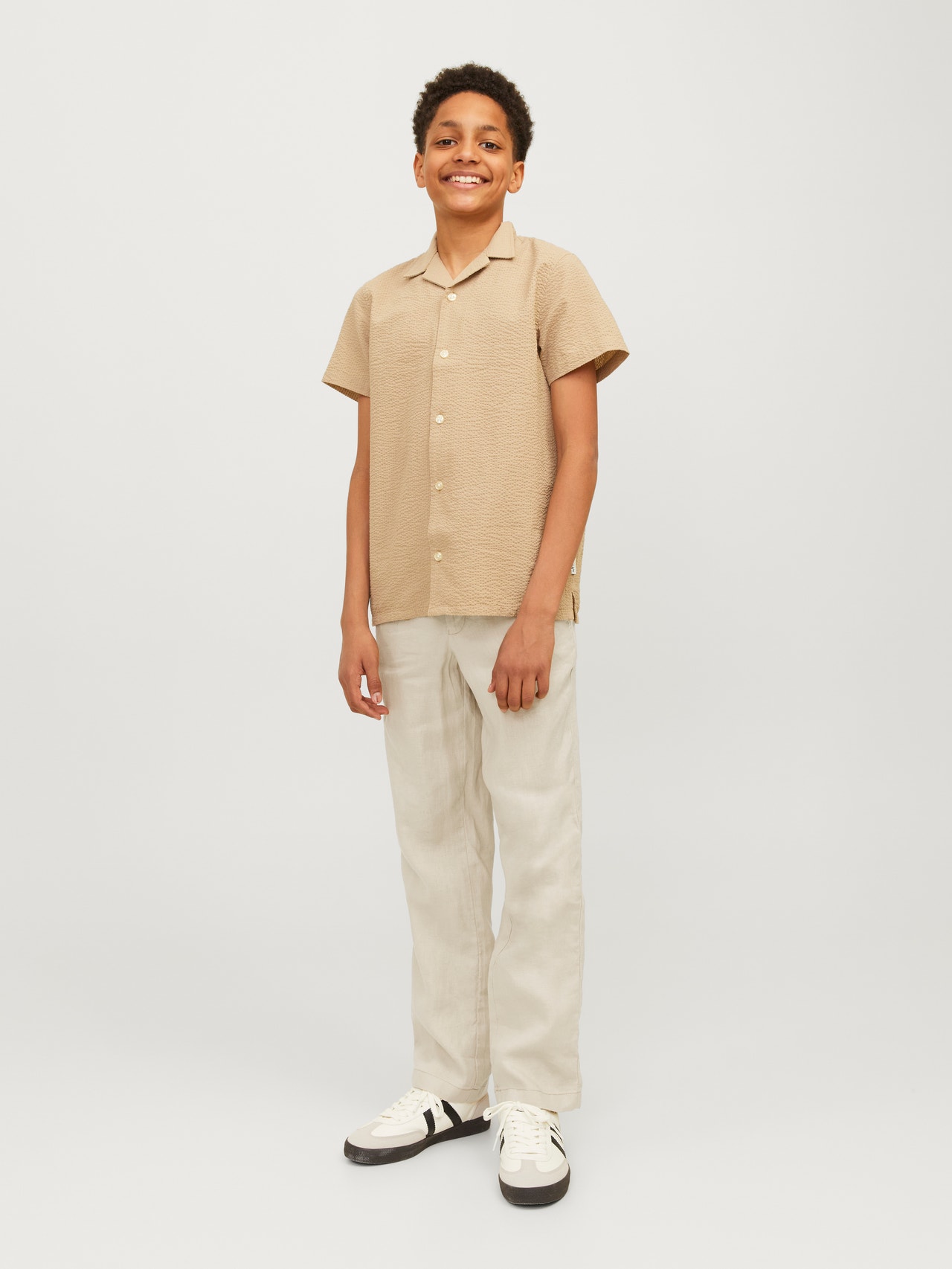 Jack & Jones Chino kalhoty Junior -Fields Of Rye - 12264680