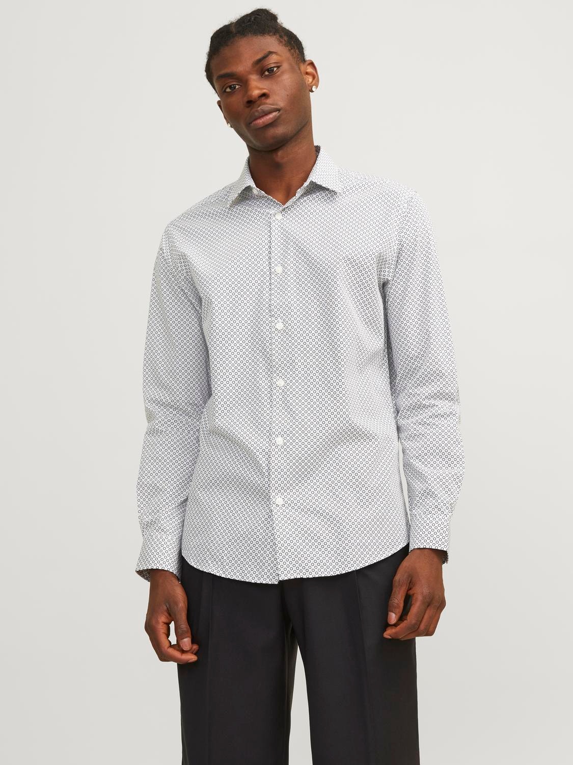 Jack & Jones Slim Fit Overhemd -White - 12264777