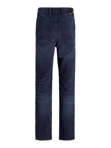 Jack & Jones JJICLARK JJLEON SQ 018 BF JNR Regular fit traperice JUNIOR -Blue Denim - 12264878