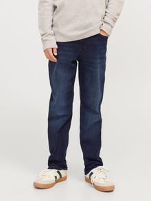 Jack & Jones JJICLARK JJLEON SQ 018 BF JNR Krój regularny Junior -Blue Denim - 12264878