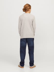 Jack & Jones JJICLARK JJLEON SQ 018 BF JNR Regular fit traperice JUNIOR -Blue Denim - 12264878
