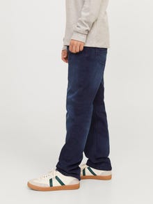 Jack & Jones JJICLARK JJLEON SQ 018 BF JNR Krój regularny Junior -Blue Denim - 12264878