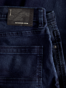 Jack & Jones JJICLARK JJLEON SQ 018 BF LN MNI Regular fit Mini -Blue Denim - 12264891