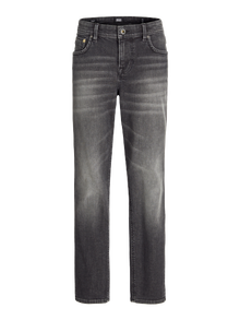 Jack & Jones JJICLARK JJLEON SQ 020 BF LN MNI Krój regularny Mini -Grey Denim - 12264892