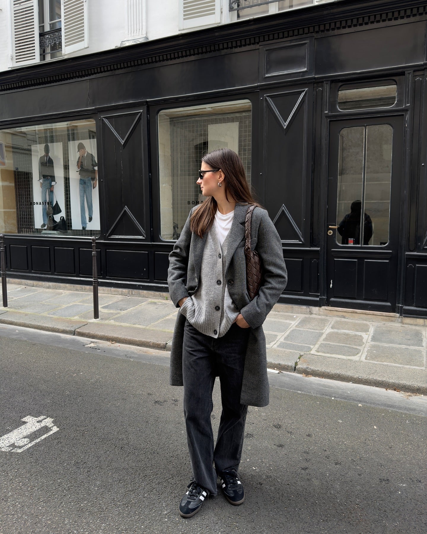JXIRIS Cardigan tricotat | Medium Grey | JJXX®