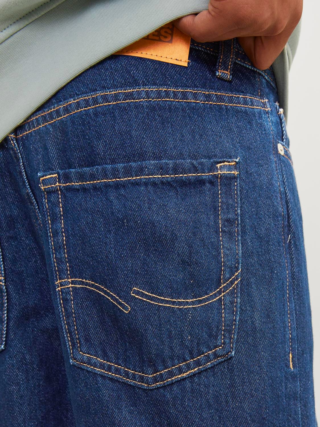 Jack & Jones JJIALEX JJORIGINAL MF 383 Baggy Fit Jeans Für jungs -Blue Denim - 12265005