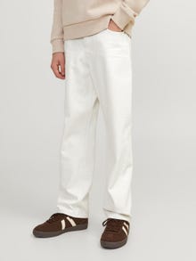 Jack & Jones JJICHRIS JJORIGINAL MF 475 JNR Relaxed Fit Jeans Junior -Ecru - 12265008