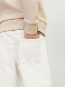 Jack & Jones JJICHRIS JJORIGINAL MF 475 JNR Relaxed Fit Jeans Junior -Ecru - 12265008